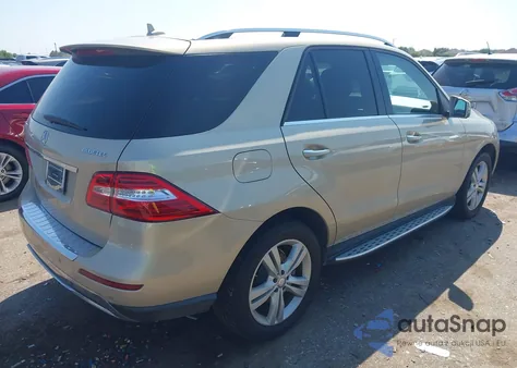 2013 Mercedes-Benz Ml 350 Bluetec 4Matic из США, поврежденный, VIN 4JGDA2EB1DA155365